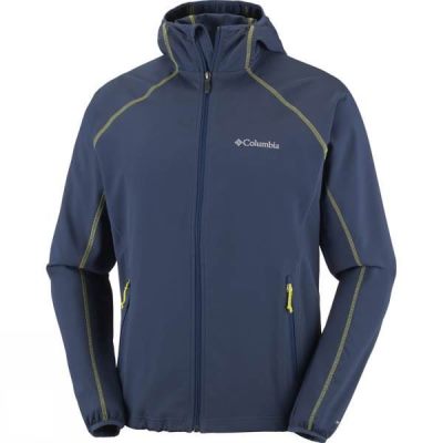 Chaquetas Columbia Whisper Creek Softshell Hombre - Azul Marino - Chile FRB867014